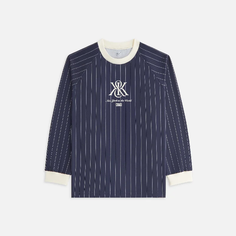 The Best Prices Kith Women Ridley Crest Tech Long Sleeve - Nocturnal