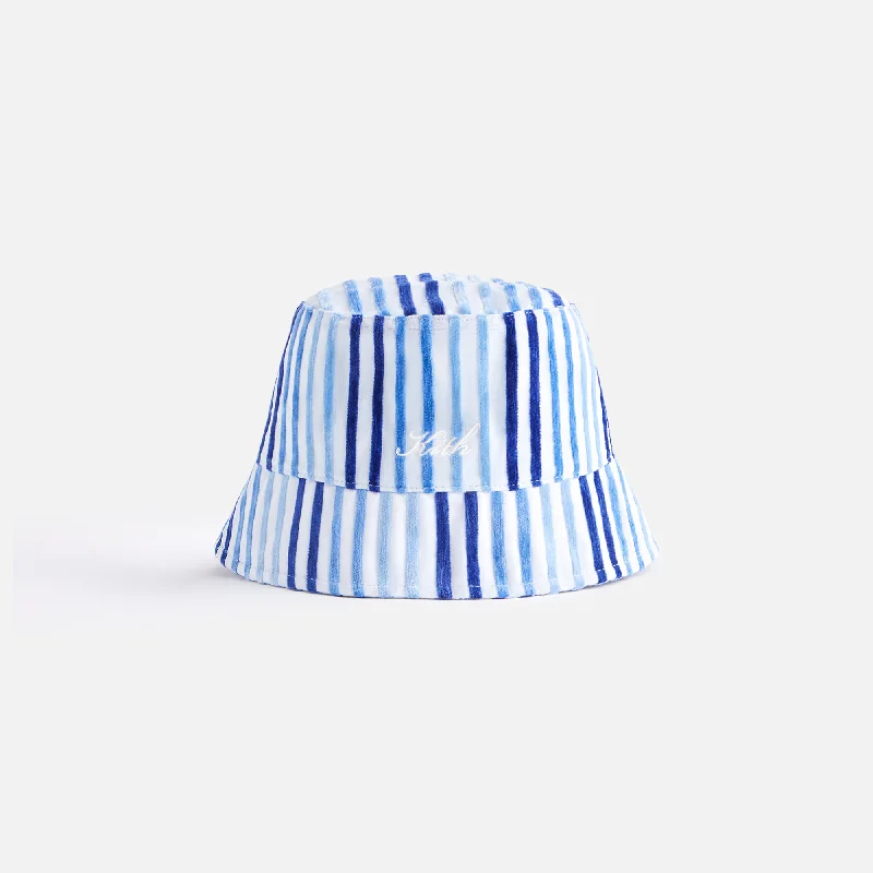 Unmissable Offer Kith Women Chenille Stripe Bucket Hat - Cornflower