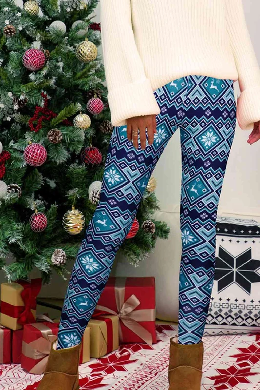 Grand Opening Sale Women's Winter Geometric Leggings