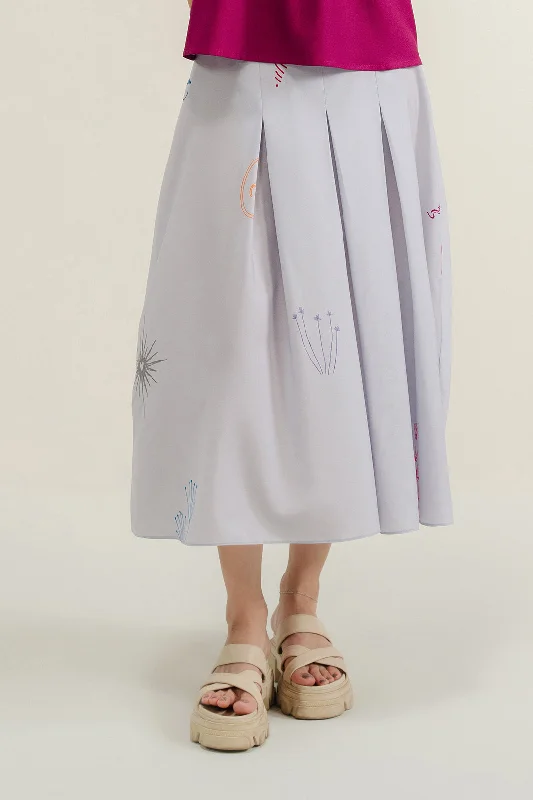 Special Buy Lilac Box Pleat Skirt