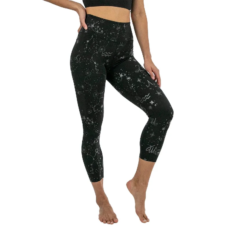 Inventory Reduction Nanette Lepore Women's Zodiac Clear Foil Crop Leggings