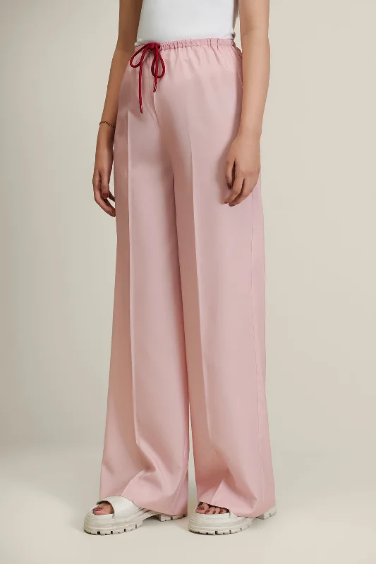 Special Promotion Red Drawstring Pants