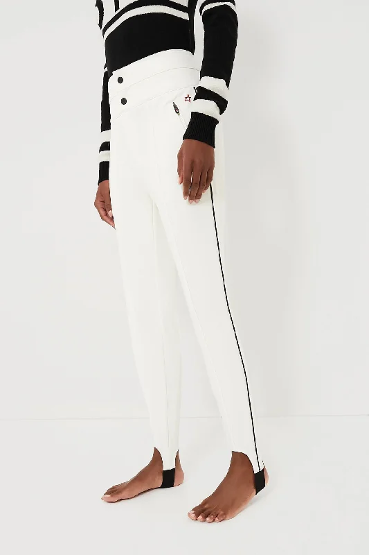 Flash Deals Snow White Aurora Skinny Stirrup Race Pant