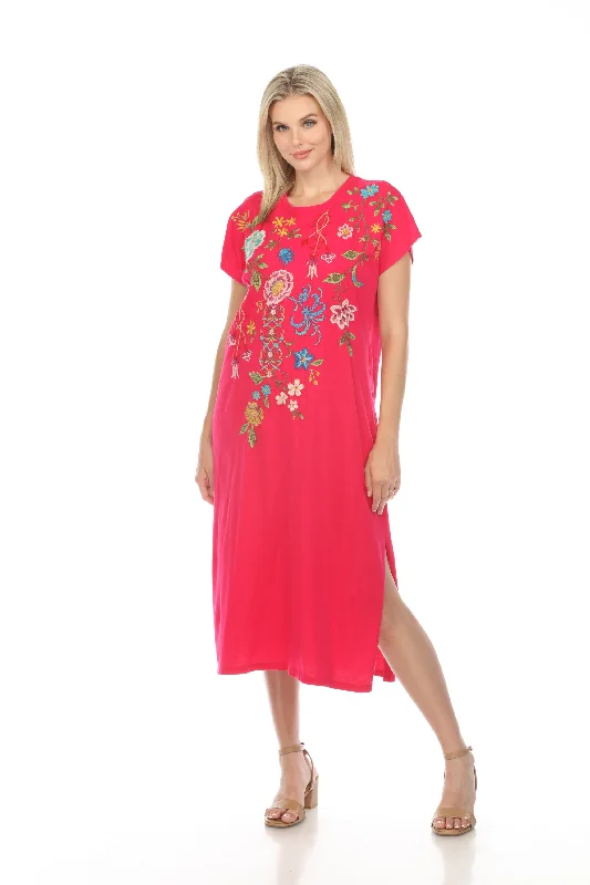 Now or Never Johnny Was JWLA Sheri Relaxed Knit Dress Boho Chic J31524