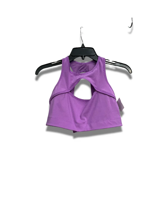 Price Smash Athletic Bra By Cmb In Purple, Size: L
