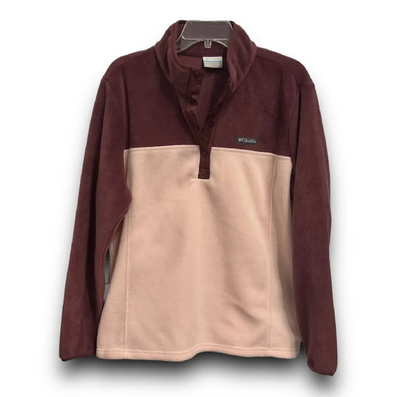 Members Only Athletic Fleece By Columbia In Pink, Size: Xl