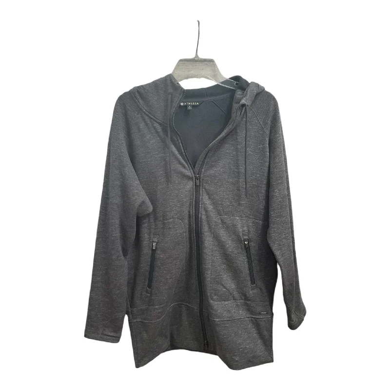 Get It Before It’s Gone Athletic Jacket By Athleta In Grey, Size: S