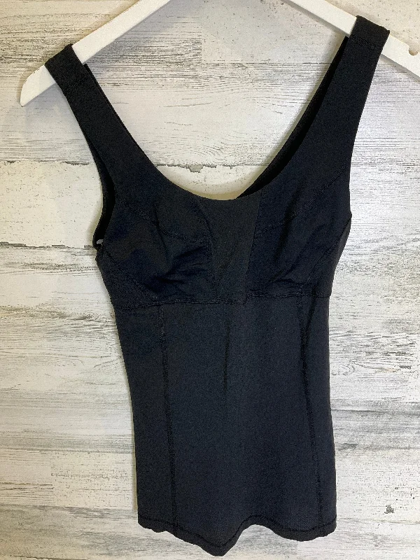 Savings Spectacular Black Athletic Tank Top Lululemon, Size 4