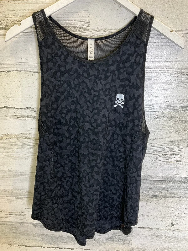 Weekend Flash Sale Black Athletic Tank Top Lululemon, Size 6