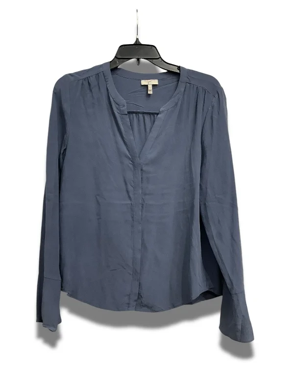Deal Alert Blouse Long Sleeve By Joie In Blue, Size: S