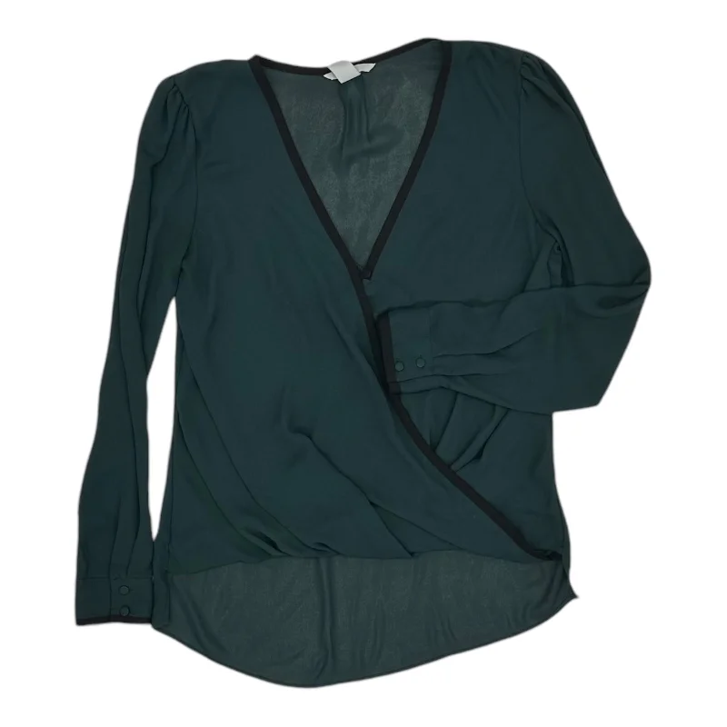 Reduced Prices Blouse Ls By H&M In Green, Size:M