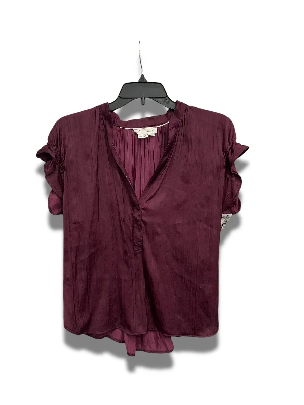 Overstock Sale Blouse Sleeveless By Anthropologie In Purple, Size: S