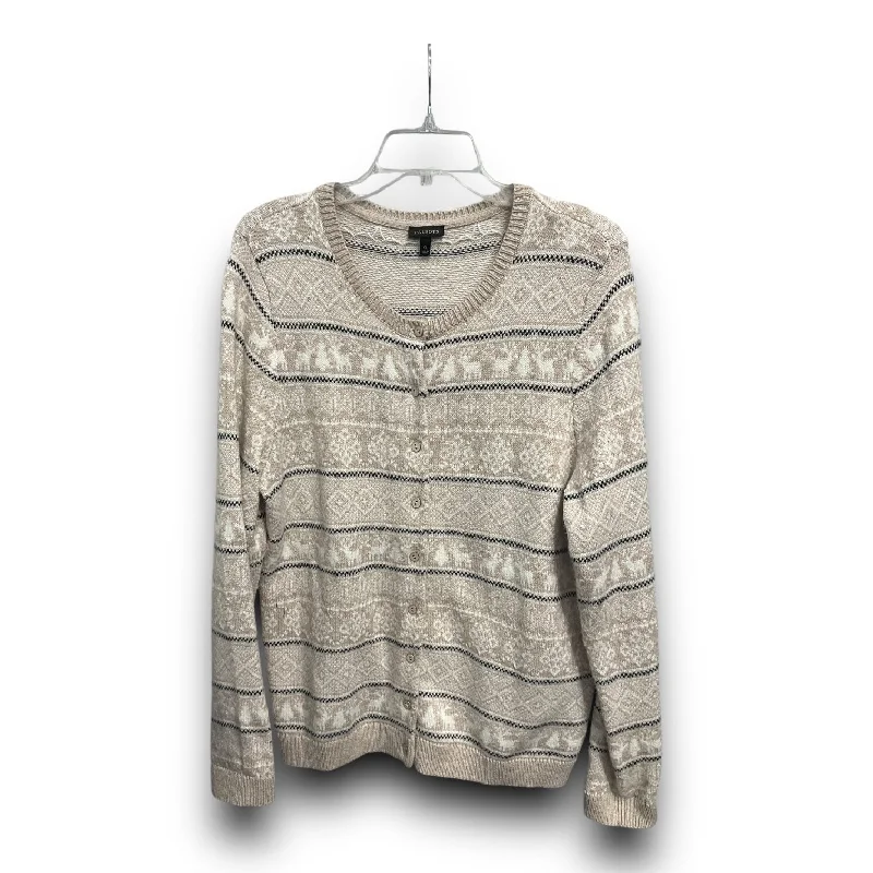 Today Only Cardigan By Talbots In Brown, Size: Xl