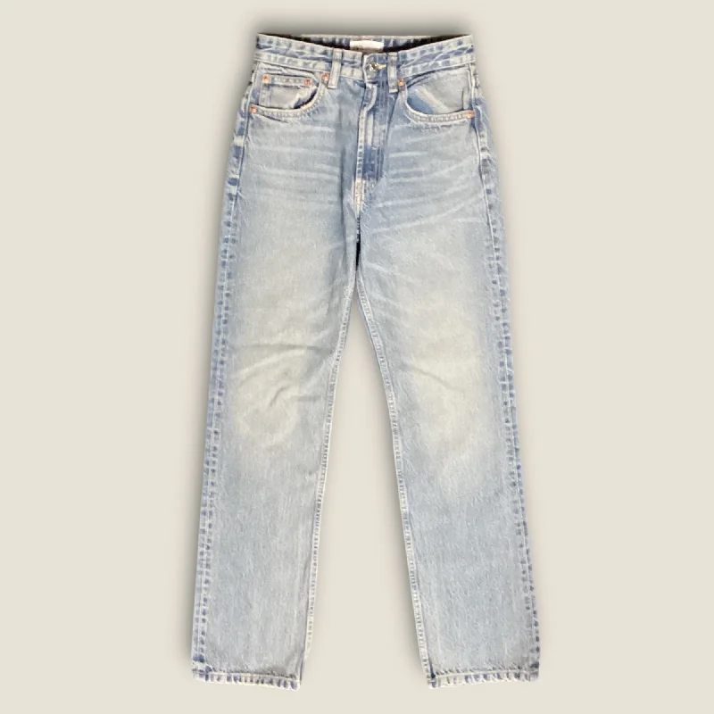 Season Finale Sale Jeans Boyfriend By Zara In Blue Denim, Size: 4