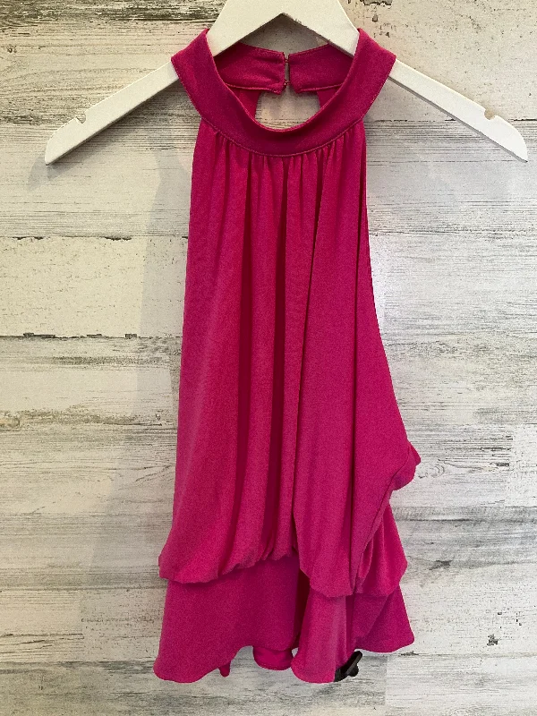 Factory Direct Sale Pink Top Sleeveless Express, Size L