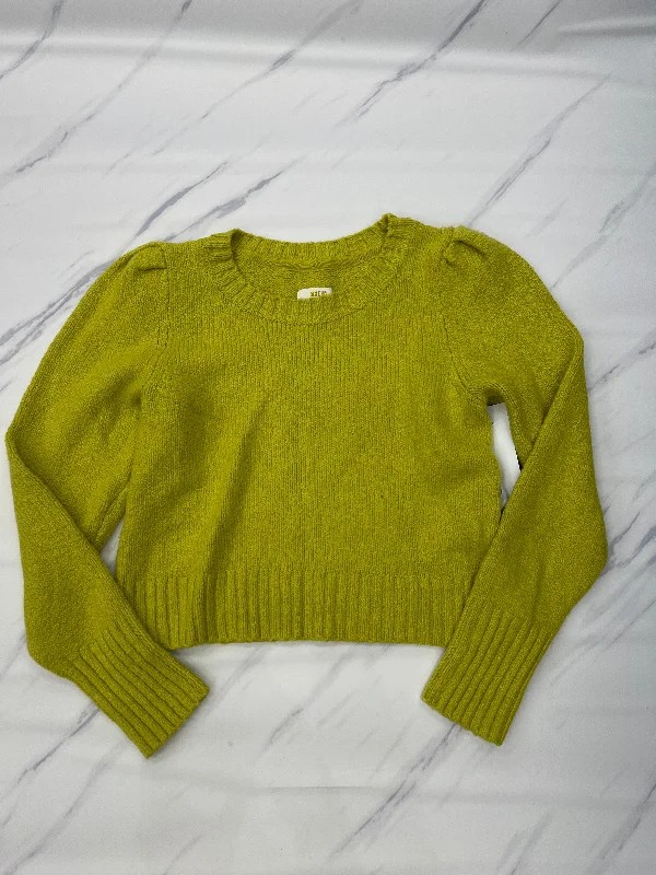 Limited Time Discount Sweater By Maeve In Chartreuse, Size: M