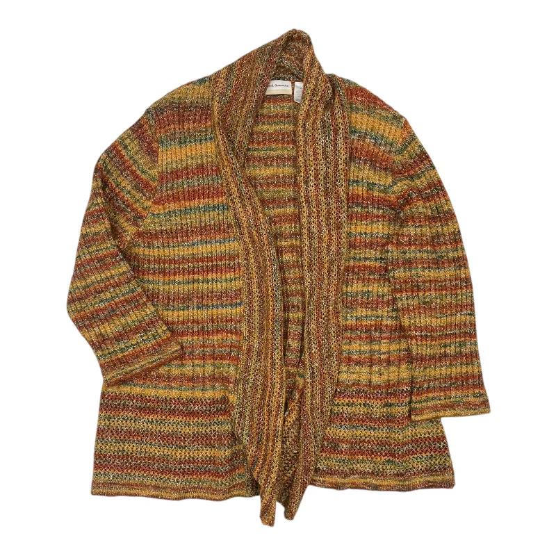 Markdown Madness Sweater Cardigan By Alfred Dunner In Multi, Size:2X