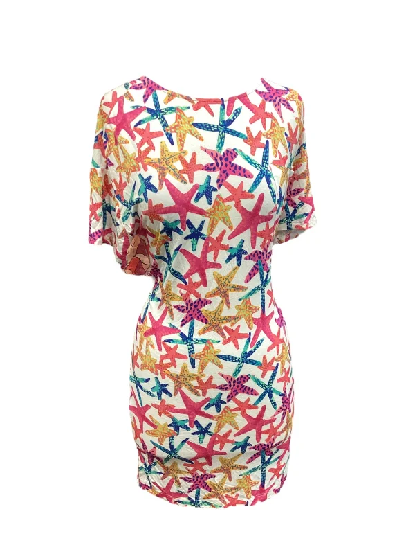 Overstock Swimwear Cover-up By Soma In Multi-colored, Size: S