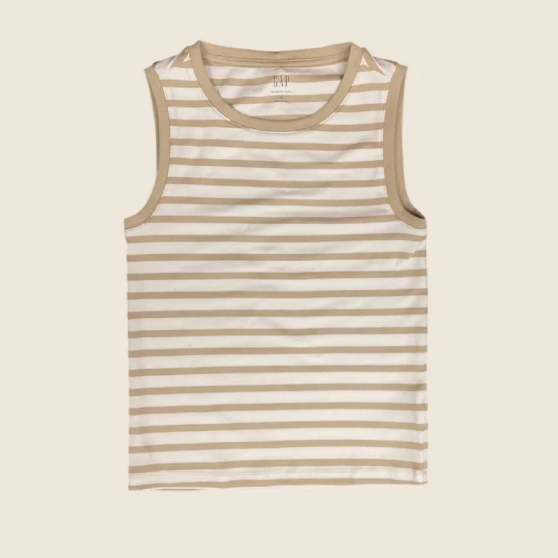 Referral Discount Tank Top By Gap In Striped Pattern, Size: S
