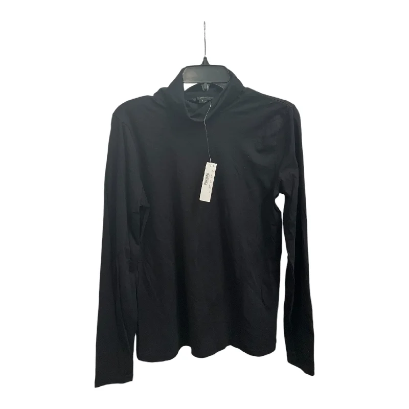 Anniversary Sale Top Long Sleeve Basic By J. Crew In Black, Size: L