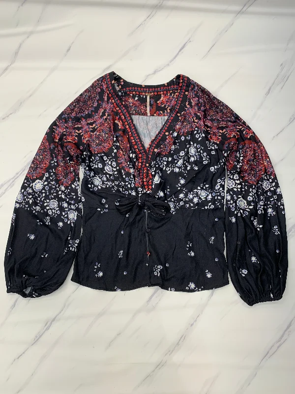 Savings Galore Top Long Sleeve By Free People, Size: L