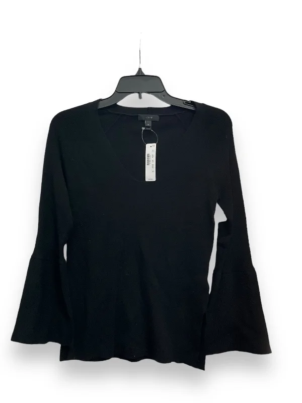 New Markdowns Top Long Sleeve By J. Crew In Black, Size: Xs