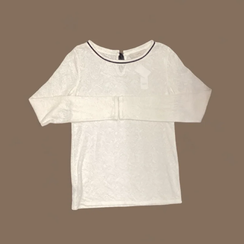 Value Deals Top Long Sleeve By Loft In Beige, Size: S