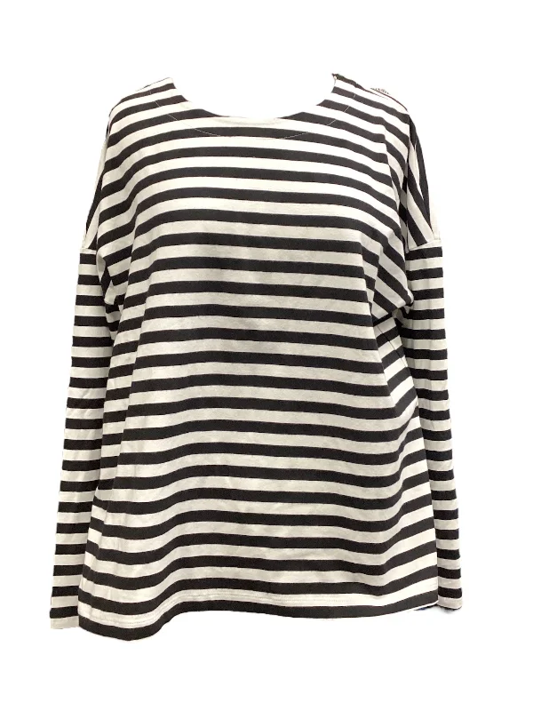 The Best Prices Top Long Sleeve By Nordstrom In Striped Pattern, Size: S