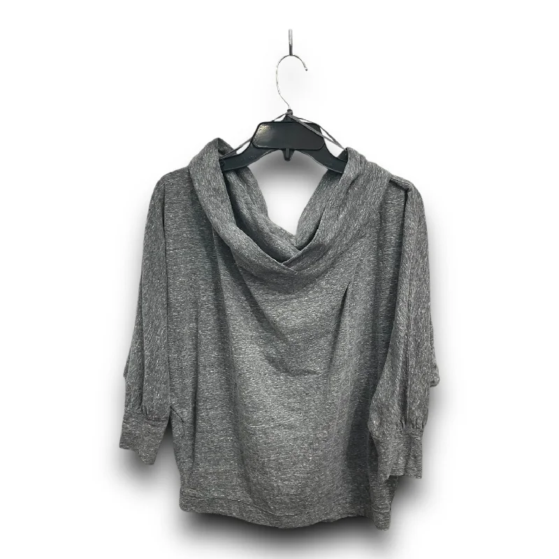 Markdown Madness Top Long Sleeve By We The Free In Grey, Size: S