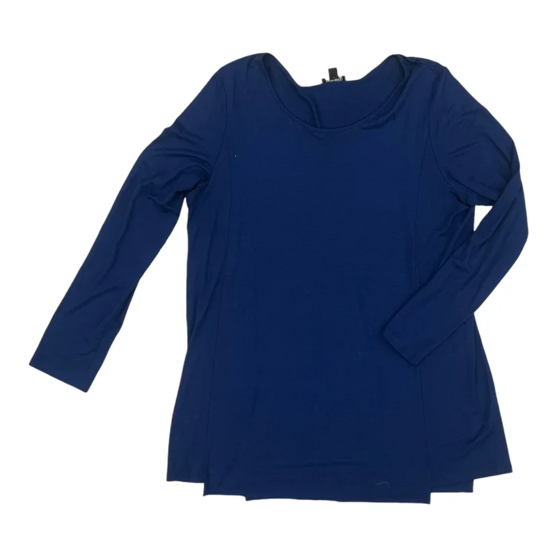 Must-Have Deals Top Ls Basic By J. Jill In Blue, Size:M