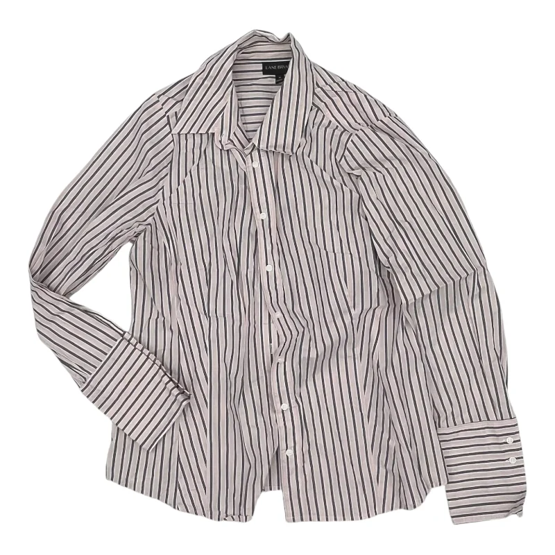Early Bird Discount Top Ls By Lane Bryant In Grey & Pink, Size:Xl