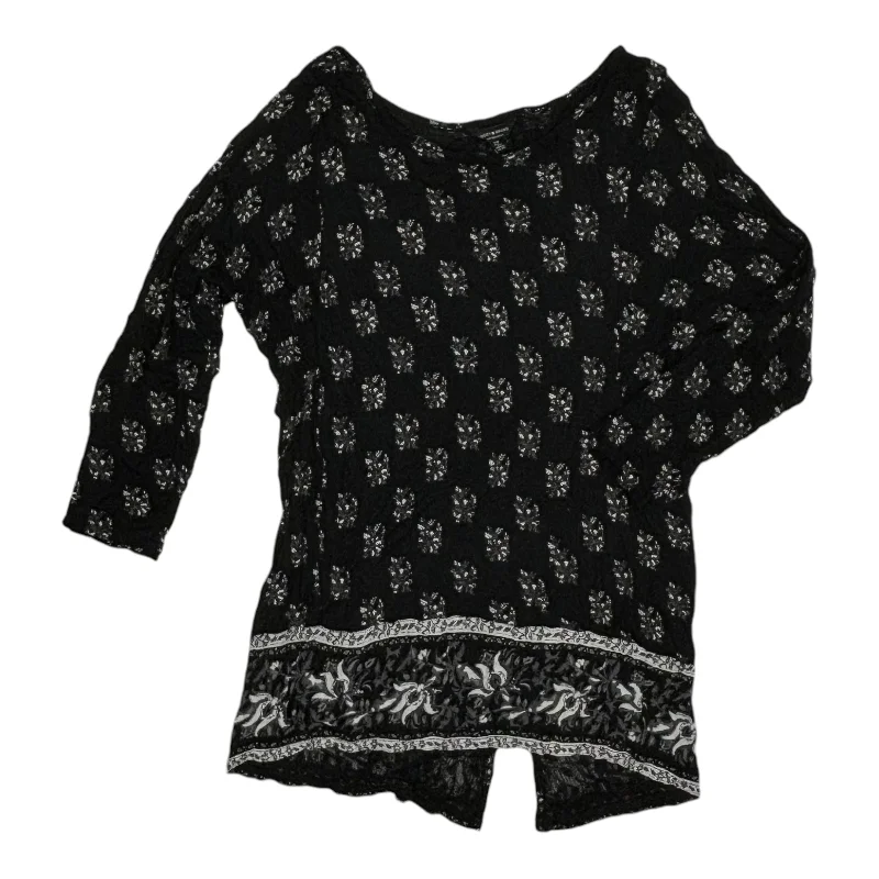 Savings Event Top Ls By Lucky Brand In Black, Size:S