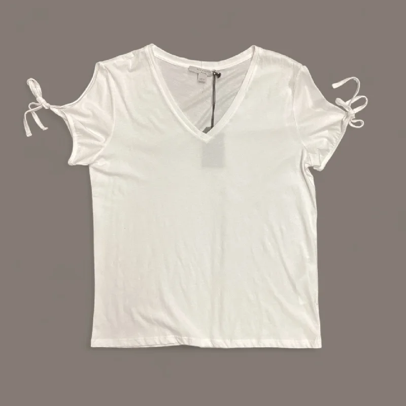 Loyalty Reward Top Short Sleeve Basic By All Saints In White, Size: S