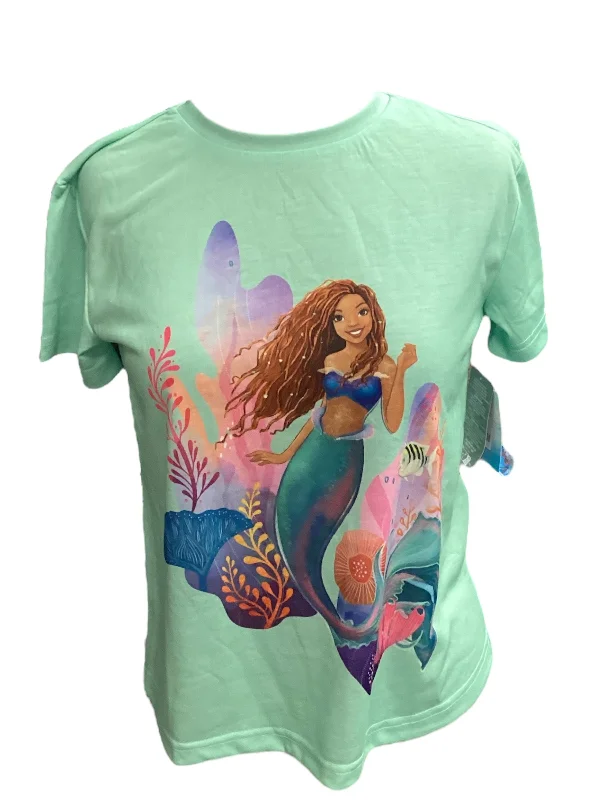 Fantastic Offers Top Short Sleeve By Disney Store In Green, Size: Xs