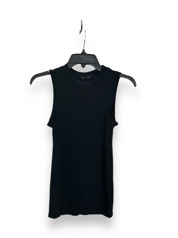 Price Rollback Top Sleeveless Basic By Atm In Black, Size: Petite   S