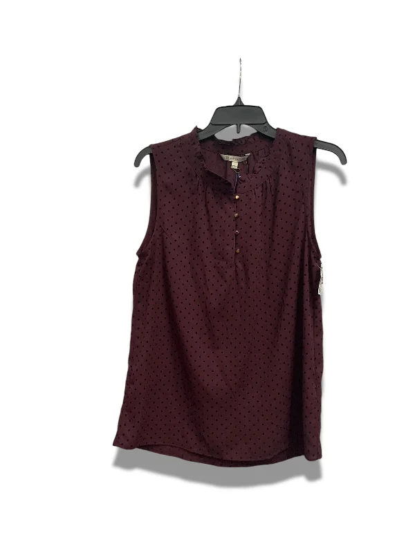 Massive Deals Top Sleeveless By 41 Hawthorn In Purple, Size: M