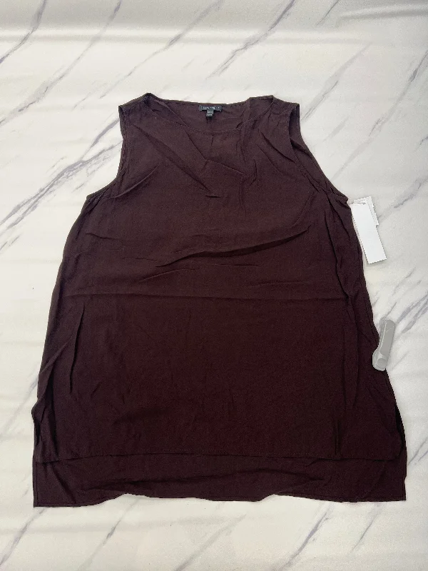 Price Slash Top Sleeveless By Eileen Fisher, Size: Xl